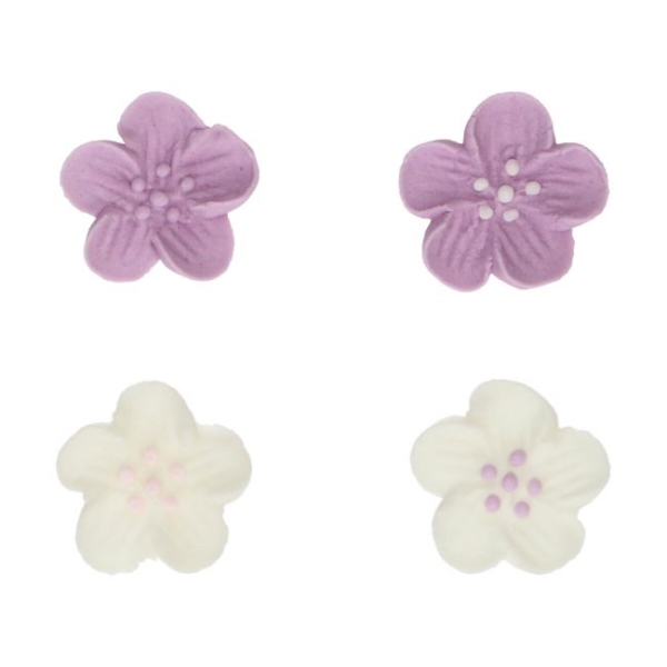Sugar Decoration - Blossom Mix Purple